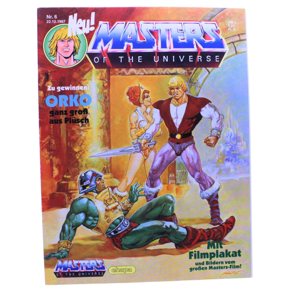 Masters of the Universe Comic Nr. 6 (1987, Ehapa) | Doppelspiel des Teufels | Hoppla Stuff